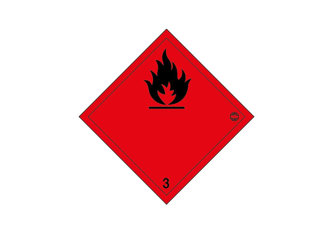 SYMBOL ADH FLAMMABLE LIQUIDS N° 3